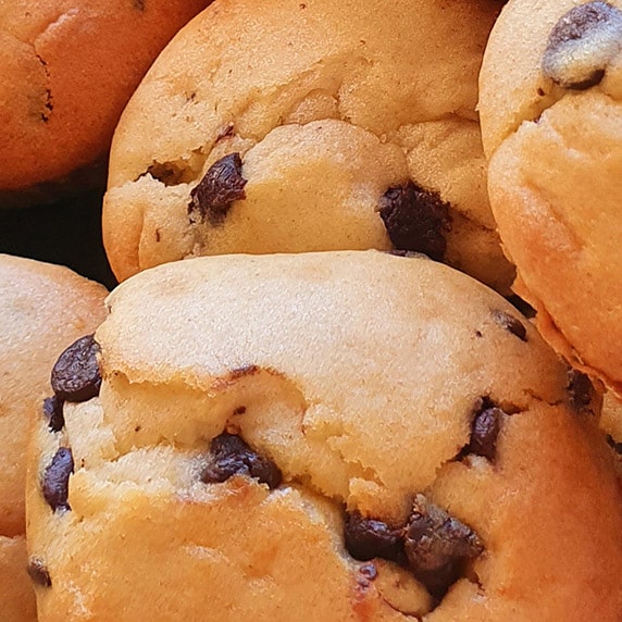 Mandises aux pépites de chocolat et pâte à tartiner Noiseraie Pralinut