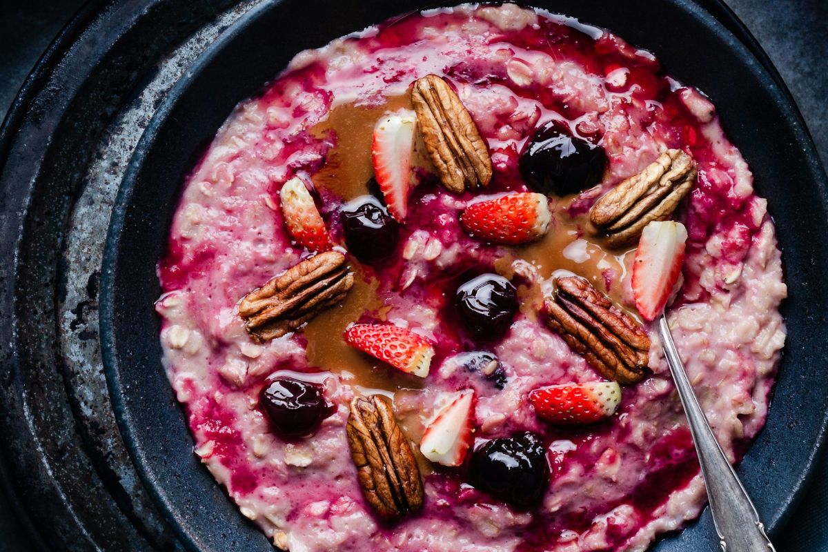 Porridge aux fruits rouges et Choko Exquis
