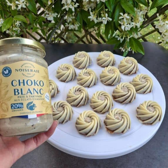 Bouchées spéculoos choko blanc
