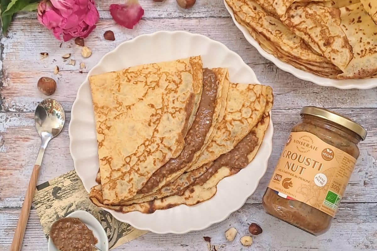 Crêpes au crousti nut