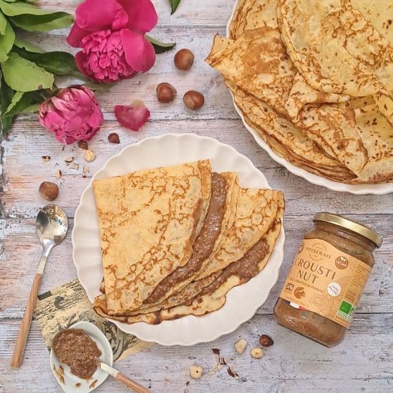 Crêpes au crousti nut