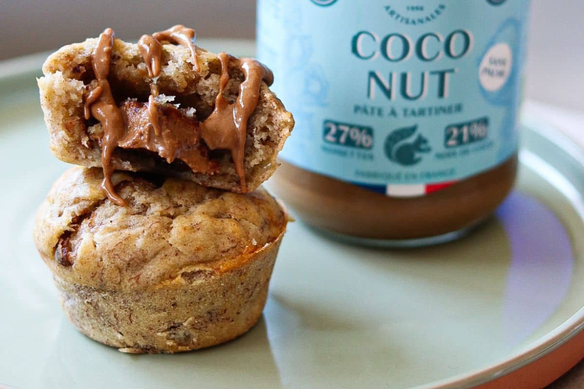 Muffins banane coco nut