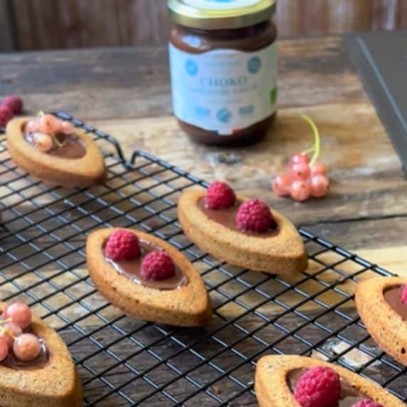 Financiers au choko sans sucre ajouté