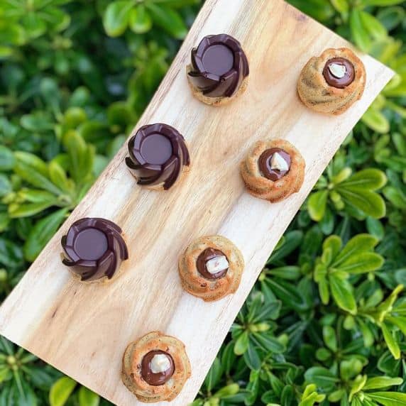Mini fondants au crousti nut