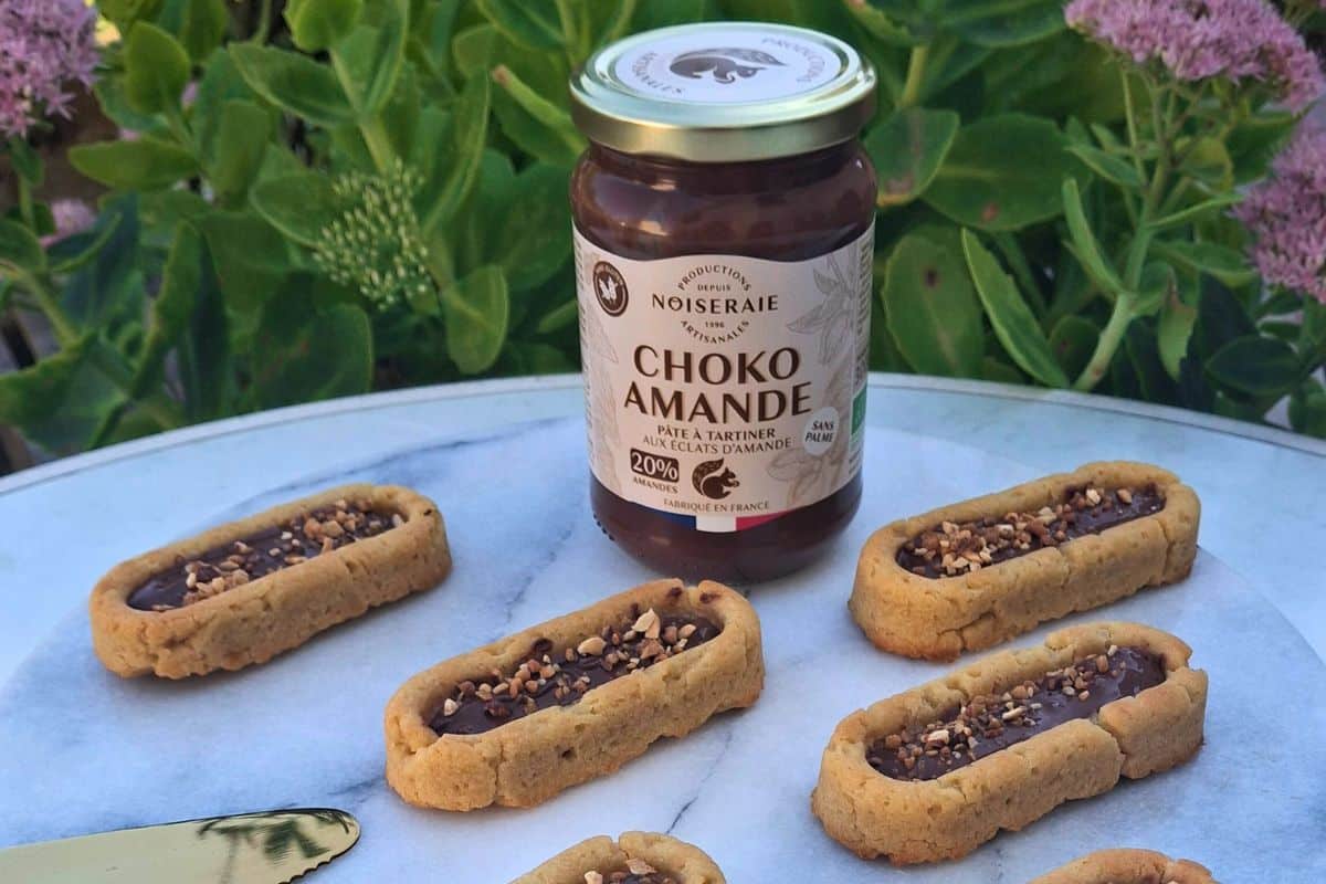 Barquettes au choko amande