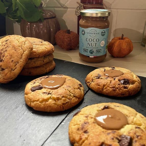 Cookie cœur coulant coco nut