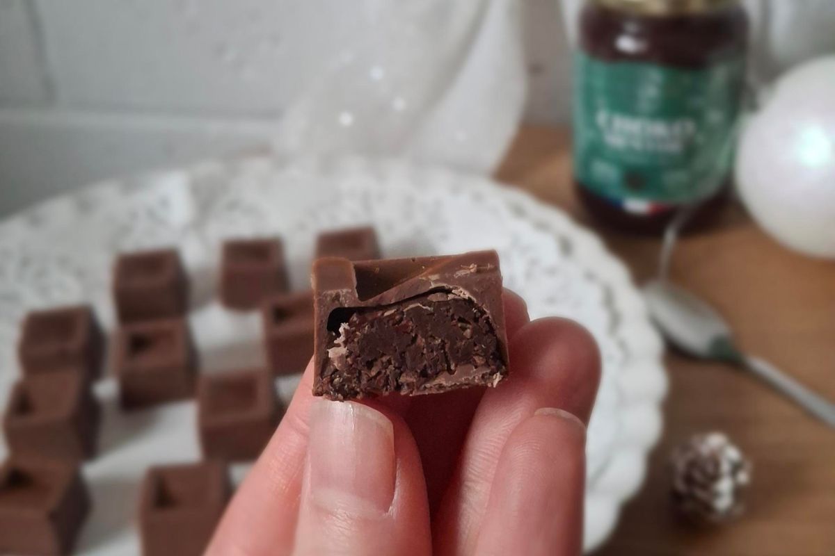 Chocolats fourrés à la Choko Menthe