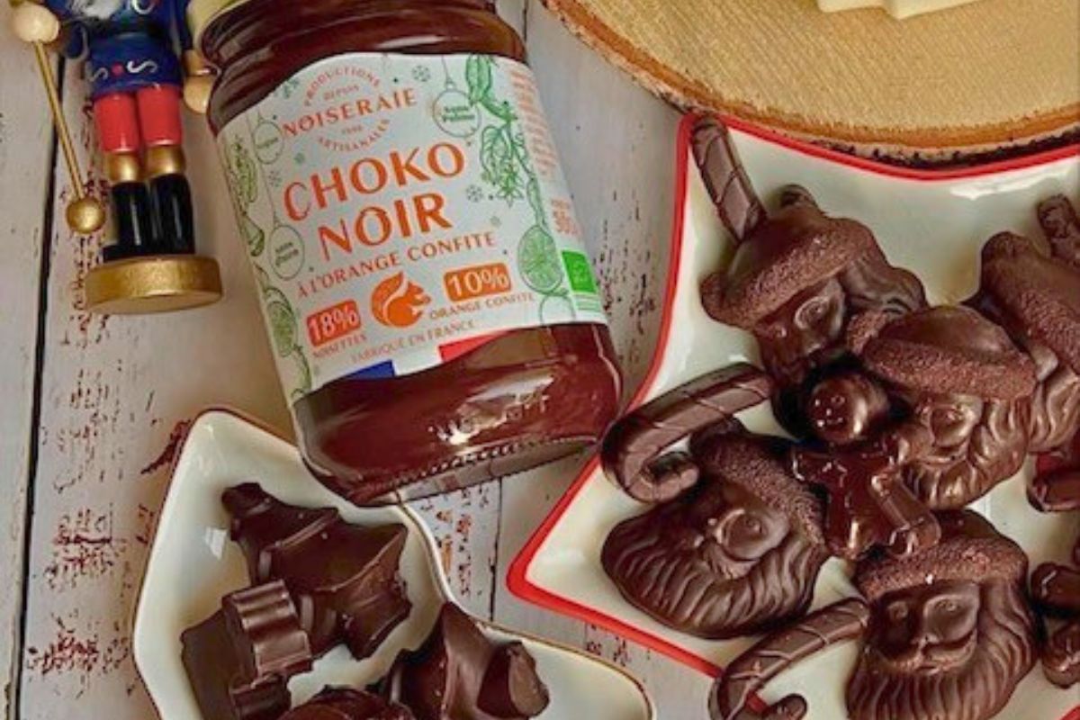 Chocolats fourrés Choko menthe et Choko noir orange confite