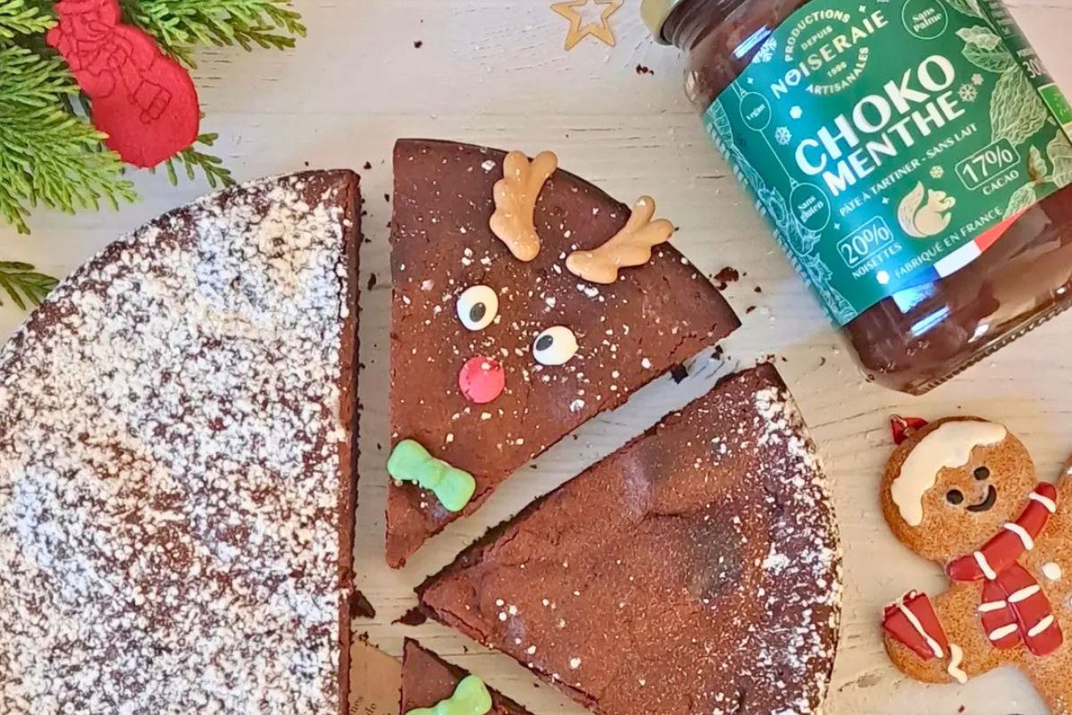 Fondant choko menthe